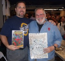 John Romita & Myself With PUBLISHED ASM 100 Cover! (2006) SOLD SOLD SOLD! Comic Art